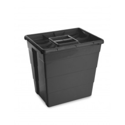 SC 30 MONO BLACK, контейнер для збору медичних та біологічних відходів, масок, рукавичок, голок тощо. (30 л)