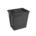 SC 30 MONO BLACK, контейнер для збору медичних та біологічних відходів, масок, рукавичок, голок тощо. (30 л) фотографія 1 