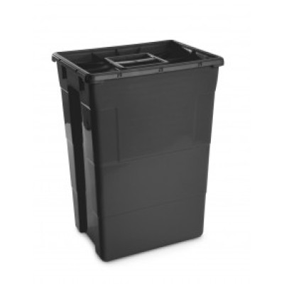 SC 50 MONO BLACK, контейнер для збору медичних та біологічних відходів, масок, рукавичок, голок тощо. (50 л)