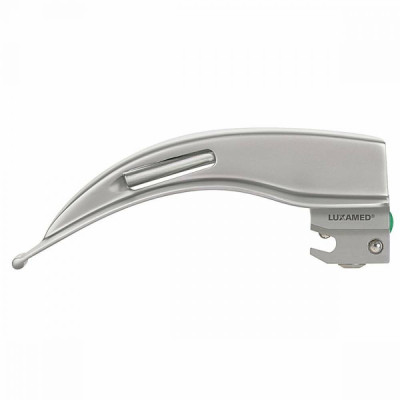Набор F.O. ларингоскоп взрослый LED Eco 2,5В + 3 Macintosh клинка, Luxamed