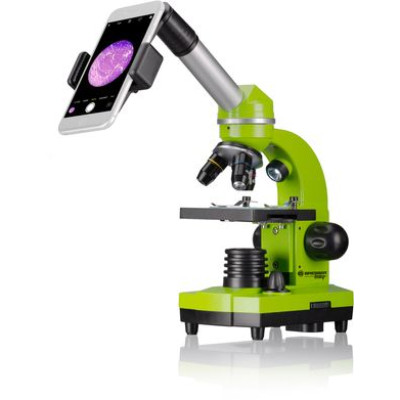 Мікроскоп Bresser Junior Biolux SEL 40x-1600x Green з адаптером для смартфона Мікроскоп Bresser Junior Biolux SEL 40x-1600x Green з адаптером для смартфона фотографія 3