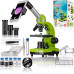 Мікроскоп Bresser Junior Biolux SEL 40x-1600x Green з адаптером для смартфона фотографія 1 