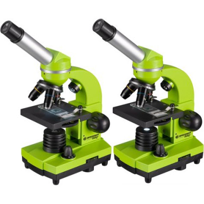 Мікроскоп Bresser Junior Biolux SEL 40x-1600x Green з адаптером для смартфона Мікроскоп Bresser Junior Biolux SEL 40x-1600x Green з адаптером для смартфона фотографія 6