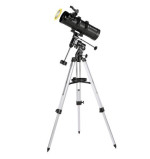 Телескоп Bresser Pluto II 114/500 EQ Carbon с солнечным фильтром и адаптером для смартфона (4614500)