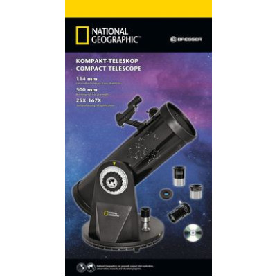 Телескоп National Geographic 114/500 Compact (9065000) Телескоп National Geographic 114/500 Compact (9065000) фотографія 8