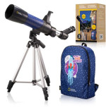 Телескоп National Geographic Junior 70/400 AR с адаптером для смартфона + рюкзак (9101003)