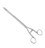 Затискач Sims-Maier, 28 см, прямий (корнцанг), J-18-055