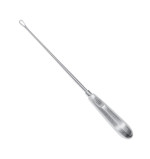 Кюретка маточная Recamier-Sims-Bumm, 31 см, ширина 9 мм, острая, жесткая,, J-20-3109