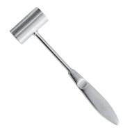 Молоток для челюсти Bone Mallet 16,5 см, диаметр 20 мм с цилиндрическим обушком и анатомической ручкой,