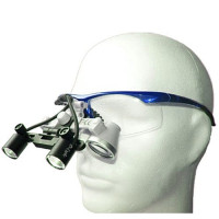 Бінокулярний збільшувач ECMG-2,5x-LD  ErgonoptiX мікро Галілея з освітлювачем D-Light Duo